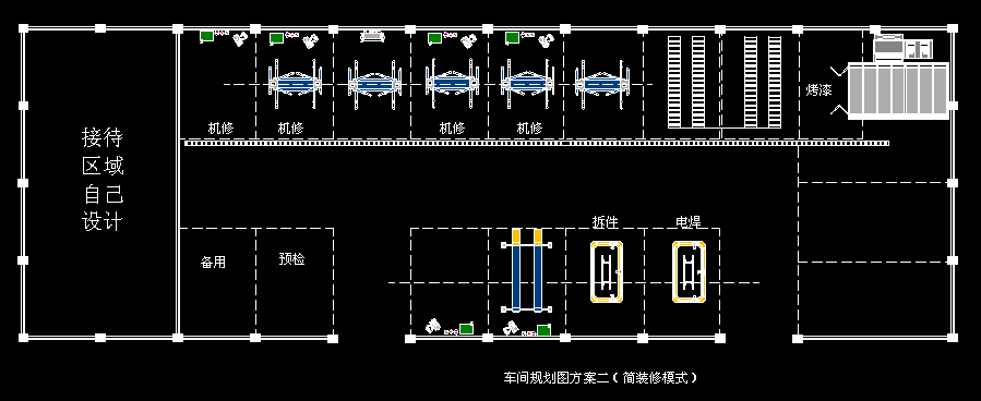 汽车二类修理厂规划以及效果图二南汇南府